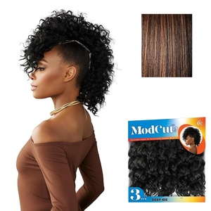 image:imageSensationnel Curls Kinksandco ModCut 3pcs Bundles Deep 10S1 JETBLACKS1B30