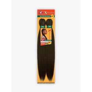 image:imageSensationnel XPression Prestretched Braids2X 48in1pk 1 JETBLACK350 COPPERRED