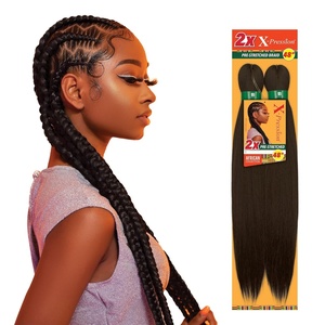 image:imageSensationnel XPression Prestretched Braids2X 48in1pk 1 JETBLACKT1BRED