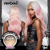 image:imageSensationnel HexDoll 13X4 Lace Wig  Vex 1 JETBLACKBUBBLEGUM