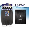 image:imageSensationnel Ruwa Prestretched Braiding Hair10X 48 Inch1 JETBLACK1 JETBLACK
