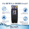image:imageSensationnel Ruwa Prestretched Braiding Hair6X 48 Inch1 JETBLACK350 COPPERRED