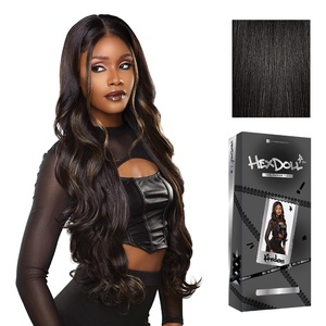 image:imageSensationnel Hexdoll 13x4 LaceWigArden 1 JETBLACK1B OFFBLACK