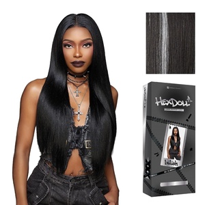 image:imageSensationnel Hexdoll 13x4 LaceWigLilith 1 JETBLACKBALAYAGEPLATINUM