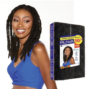 image:imageSensationnel Ruwa Bulk Braiding HairAfro Kinky 16 Inch613 BLONDE613 BLONDE