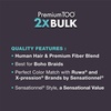 image:imageSensationnel PremiumToo Bulk Weaving2X Burmese Curl14 inch 1 JETBLACK4 MEDBROWN