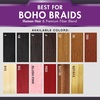image:imageSensationnel PremiumToo Bulk Weaving2X Water Wave1pk 14in 1 JETBLACK1B OFFBLACK