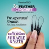 image:imageSensationnel PremiumToo Feather Crochet 3X Water Wave 18 in1 JETBLACK4 MEDBROWN