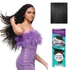 image:imageSensationnel PremiumToo Feather Crochet BraidsOcean Wave14in 1 JETBLACK1 JETBLACK