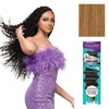 image:imageSensationnel PremiumToo Feather Crochet BraidsOcean Wave14in 1 JETBLACK27 HONEYBLONDE