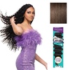 image:imageSensationnel PremiumToo Feather Crochet BraidsOcean Wave14in 1 JETBLACK4 MEDBROWN