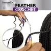 image:imageSensationnel PremiumToo Feather Crochet BraidsOcean Wave14in 1 JETBLACKS430
