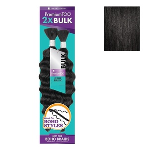 image:imageSensationnel PremiumToo Bulk Weaving2X Deep1 Pack 14 inch 1 JETBLACK1B OFFBLACK