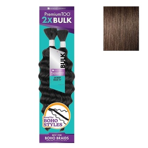 image:imageSensationnel PremiumToo Bulk Weaving2X Deep1 Pack 14 inch 1 JETBLACK4 MEDBROWN