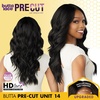 image:imageSensationnel Butta Lace Precut WigUnit 14 1 JETBLACKBALAYAGEHAZELNUT