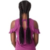 image:imageSensationnel CLOUD9 Braided WigBohemian Dutch Braid 1 JETBLACK1B OFFBLACK