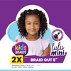 image:imageSensationnel Lulumini Crochet Kids Braids2X Braid Out 8 Inch1 JETBLACK27 HONEYBLONDE