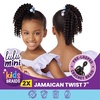 image:imageSensationnel Lulumini Crochet Kids Braids2X Jamaican Twist 7in27BG BURGANDY