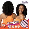 image:imageSensationnel Lulutress Crochet Braiding Hair2X Pin Twist 4B1pk 1 JETBLACK27 HONEYBLONDE