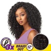 image:imageSensationnel Lulutress Crochet Braiding Hair3X Braid Out 12in1 JETBLACK1B OFFBLACK