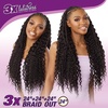 image:imageSensationnel Lulutress Crochet Braiding Hair3X Braid Out 24in1 JETBLACK1B OFFBLACK