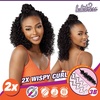 image:imageSensationnel Lulutress Crochet Braids2X Wispy Curl 3B1pk 1 JETBLACKT1B350