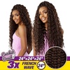 image:imageSensationnel Lulutress Crochet Braids3X French Wave 24inBG BURGANDYBG BURGANDY