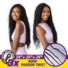 image:imageSensationnel Lulutress Crochet Hair3X Boho Passion Twist 241pk 1 JETBLACK4 MEDBROWN