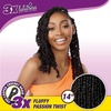 image:imageSensationnel Lulutress Crochethair3X Fluffy Passion Twist 141p 1 JETBLACKSM27613