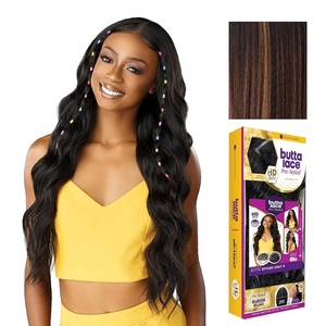 image:imageSensationnel Butta Lace Prestyled WigUnit 9 1 JETBLACKBALAYAGECHOCOLATE