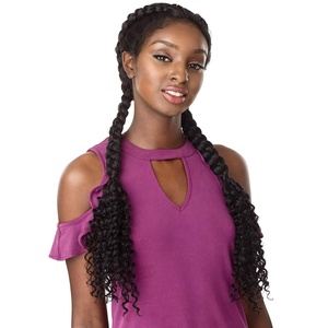 image:imageSensationnel CLOUD9 Braided WigBohemian Dutch Braid 1 JETBLACKT1B30