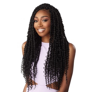 image:imageSensationnel Lulutress Crochet Hair3X Boho Passion Twist 241pk 1 JETBLACK1 JETBLACK