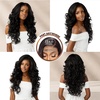 image:imageSensationnel Bare Lace 13x6 WigUnit 15 1 JETBLACKFLAMBOYAGEMOCHA