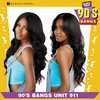 image:imageSensationnel Butta Lace 90s Bangs WigUnit 911 1 JETBLACKGINGERCOPPER