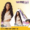 image:imageSensationnel Butta Lace Precut WigUnit 10 1 JETBLACK2 DARKBROWN