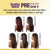 image:imageSensationnel Butta Lace Precut WigUnit 10 1 JETBLACKBALAYAGEPLATINUM
