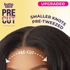 image:imageSensationnel Butta Lace Precut WigUnit 12 1 JETBLACK2 DARKBROWN