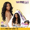 image:imageSensationnel Butta Lace Precut WigUnit 12 1 JETBLACKBALAYAGEMOCHA