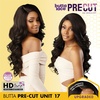 image:imageSensationnel Butta Lace Precut WigUnit 17 1 JETBLACK1B OFFBLACK