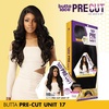 image:imageSensationnel Butta Lace Precut WigUnit 17 1 JETBLACKCHOCOLATECOPPER