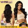 image:imageSensationnel Butta Lace Precut WigUnit 18 1 JETBLACKBALAYAGEASHBLONDE