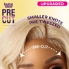 image:imageSensationnel Butta Lace Precut WigUnit 9 1 JETBLACKCOPPERBROWN
