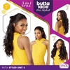 image:imageSensationnel Butta Lace Prestyled WigUnit 5 1 JETBLACKBALAYAGESUNKISSED
