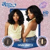image:imageSensationnel Glamora Lace Crown WigRetro Diva Unit 3 1 JETBLACKCARAMELTHROWBACK