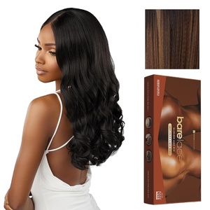 image:imageSensationnel Bare Lace FullLaceWigUnit 3 1 JETBLACKBALAYAGEHAZELNUT