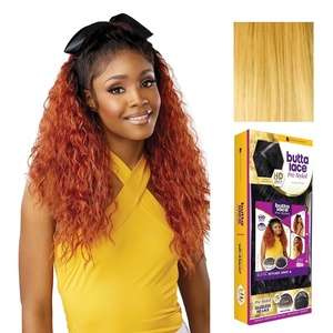 image:imageSensationnel Butta Lace Prestyled WigUnit 6 1 JETBLACKHONEYBLONDE