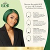 image:imageSensationnel Chicbob Lace FrontwigBob Unit 3 1 JETBLACKSILVERBLONDE