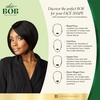 image:imageSensationnel Chicbob Lace FrontwigBob Unit 4 1 JETBLACK2 DARKBROWN