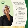 image:imageSensationnel Chicbob Lace FrontwigBob Unit 9 1 JETBLACK2 DARKBROWN