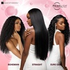 image:imageSensationnel Pearlish Bundle Human HairKinky Straight10 inch NATURALNATURAL